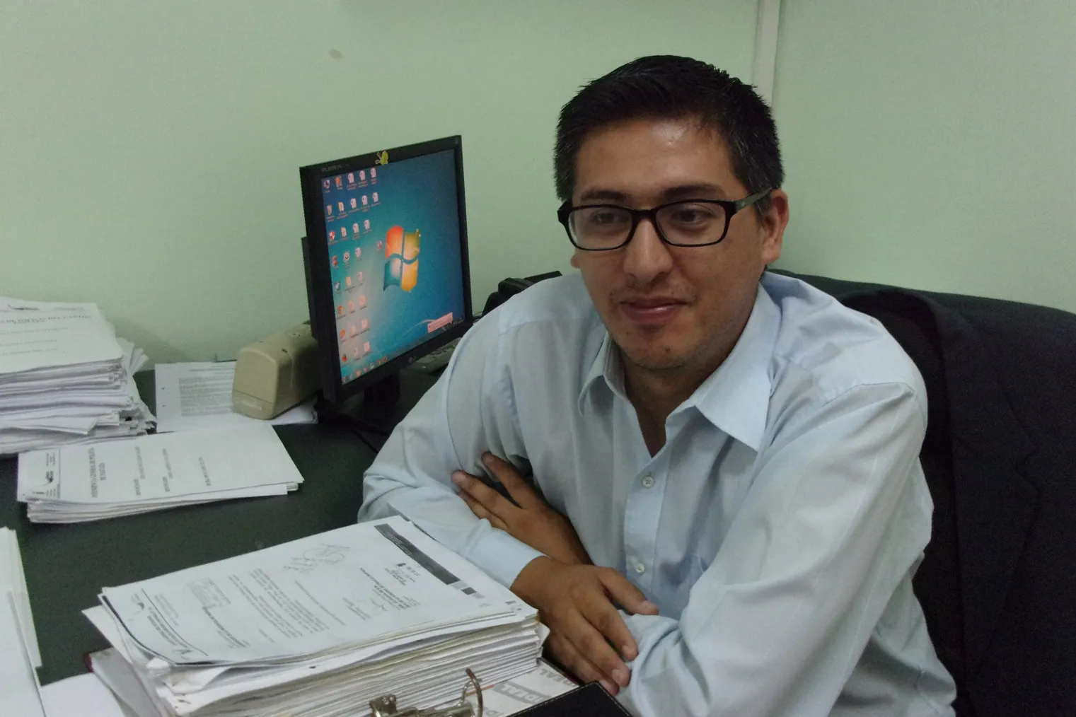 Pablo Herrera, Comisario Nacional de Policía de Pastaza