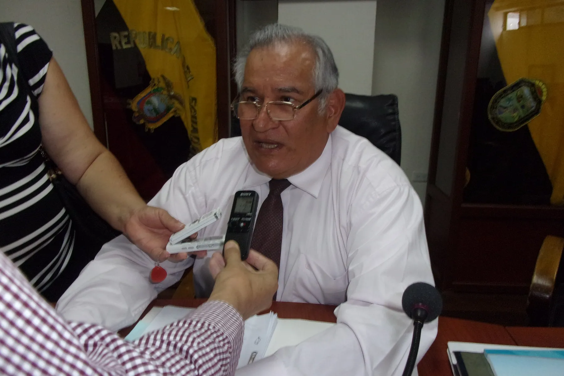 Roberto de la torre alcalde del Cantón Pastaza
