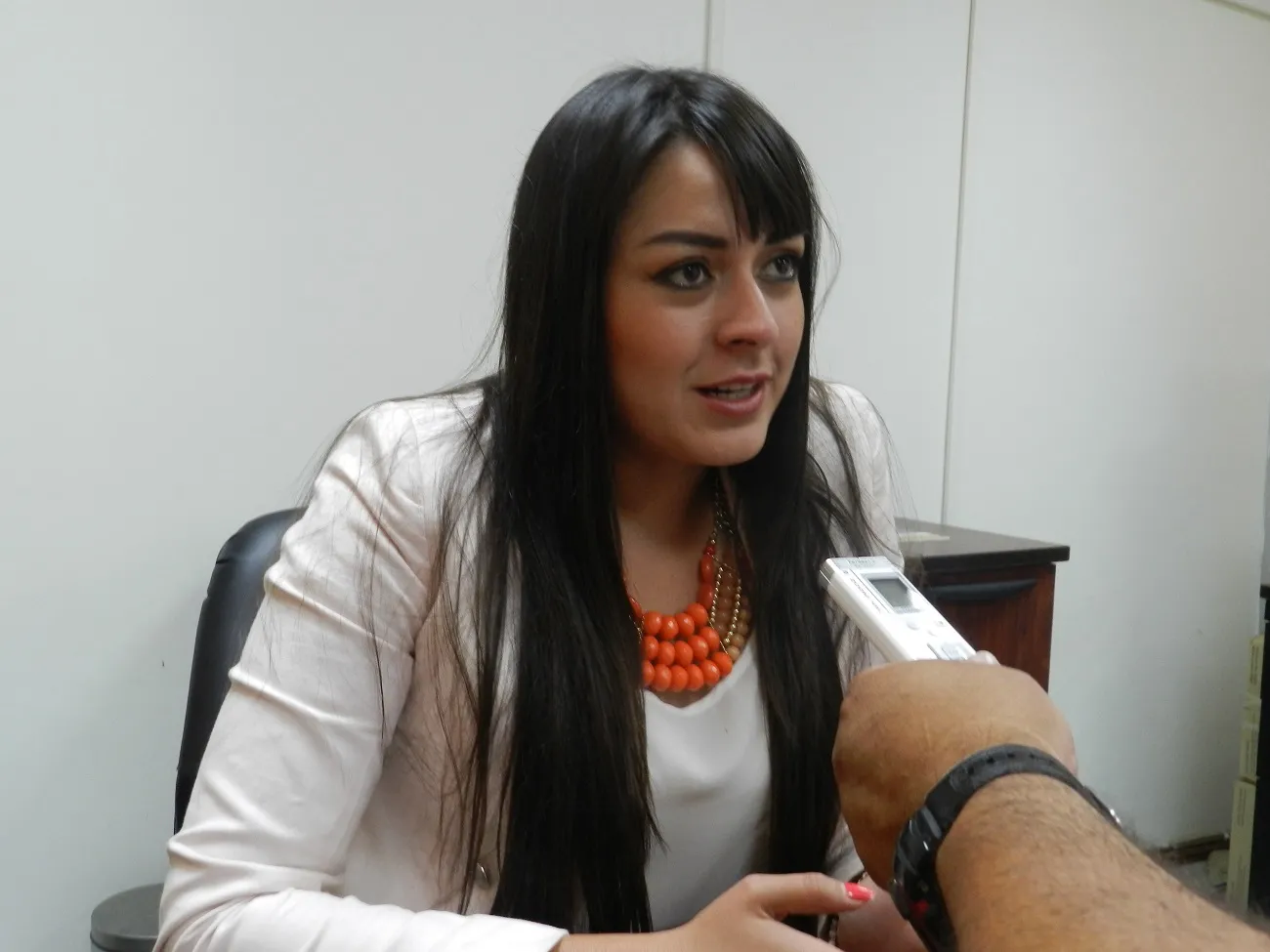 La asambleísta de Pastaza Gabriela Díaz