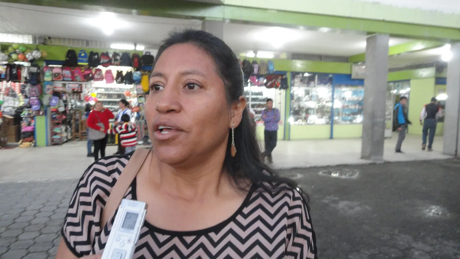 Loyda Jordán, presidenta de la UNE de Pastaza