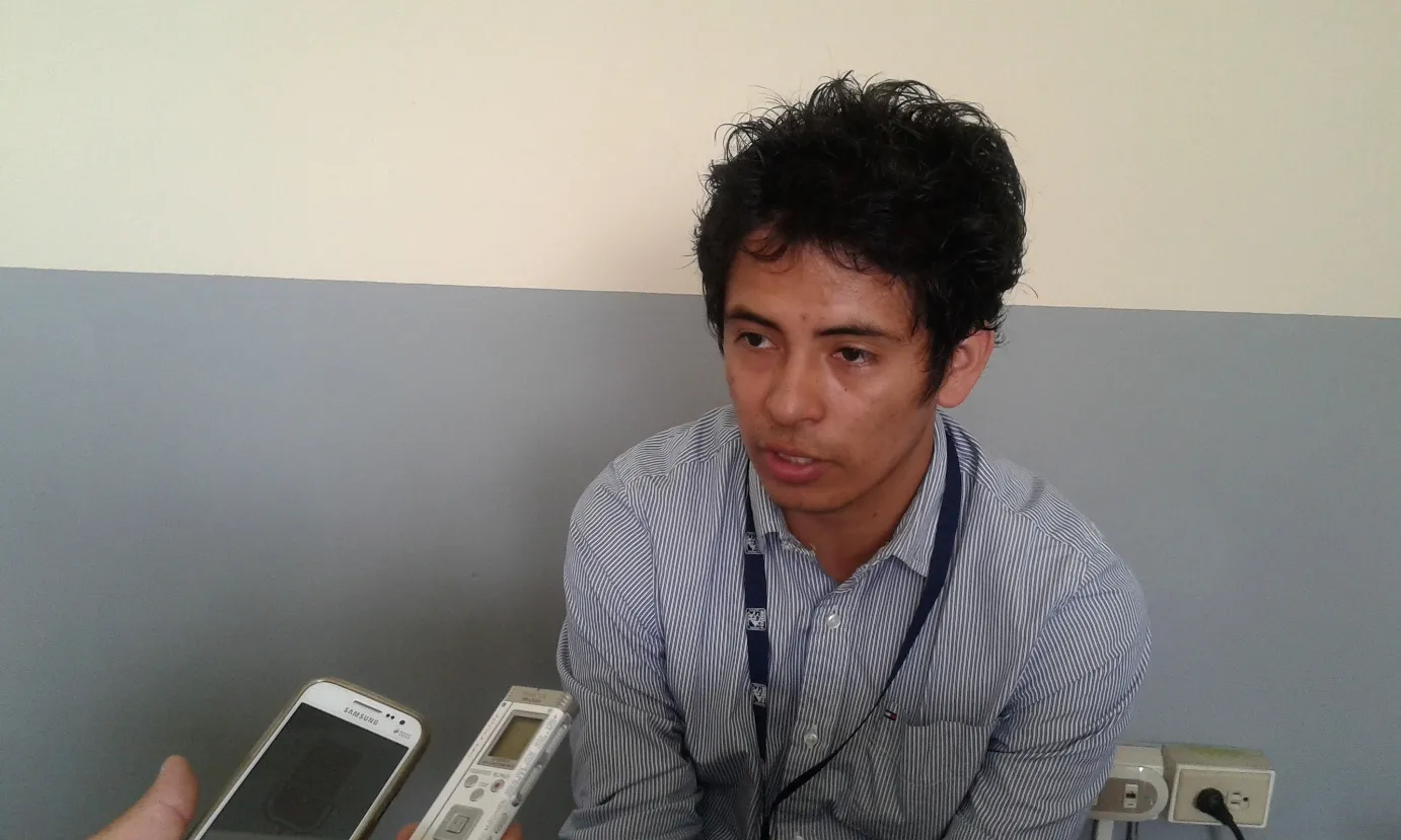 Andrés Carrillo promotor laboral que pertenece al Servicio de Integración Laboral