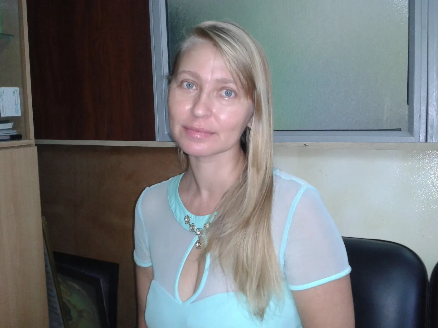 Elena Podkorytova, maestra de piano de la Casa de la Cultura de Pastaza