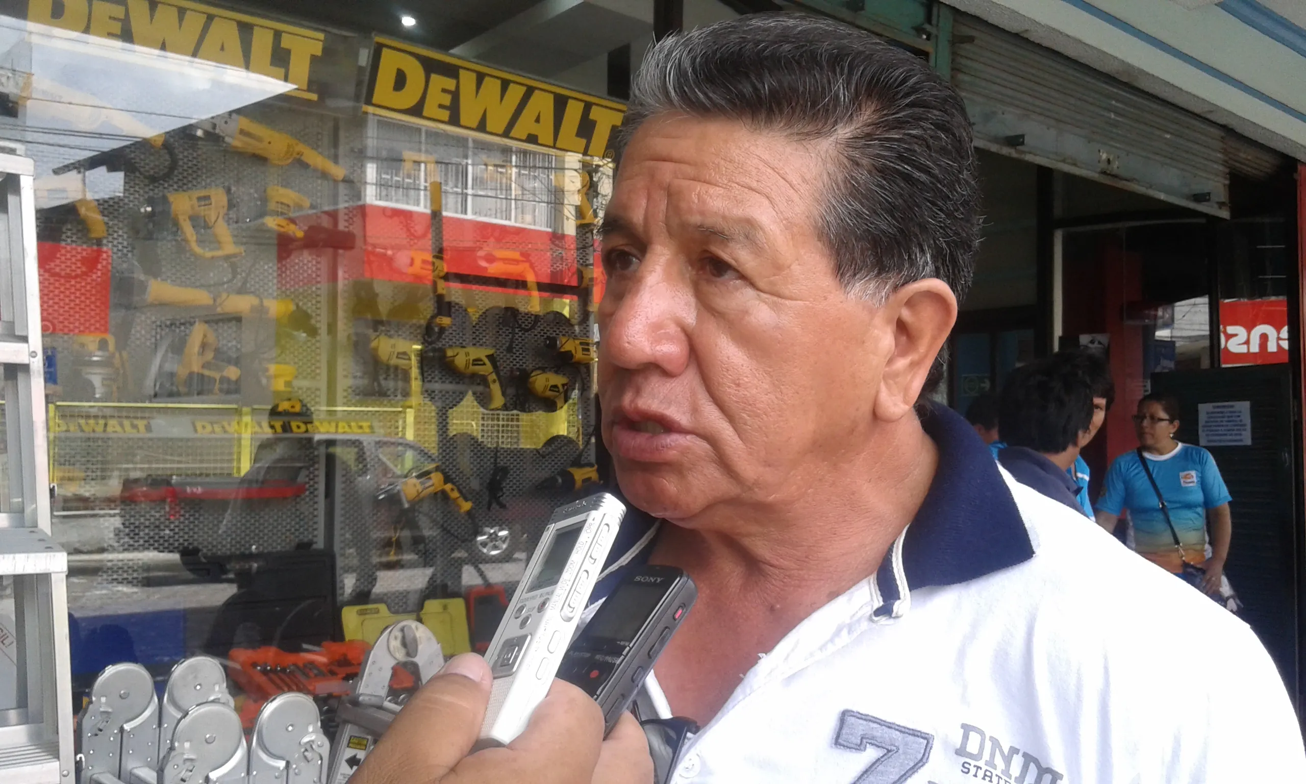 Rodolfo Torres, Secretario General del Sindicato de Choferes Profesionales de Pastaza