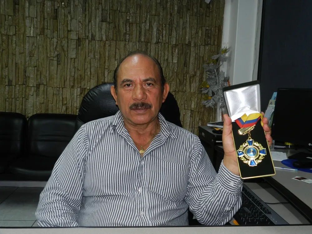 Edgar Acuña, gerente de la CACPE Pastaza