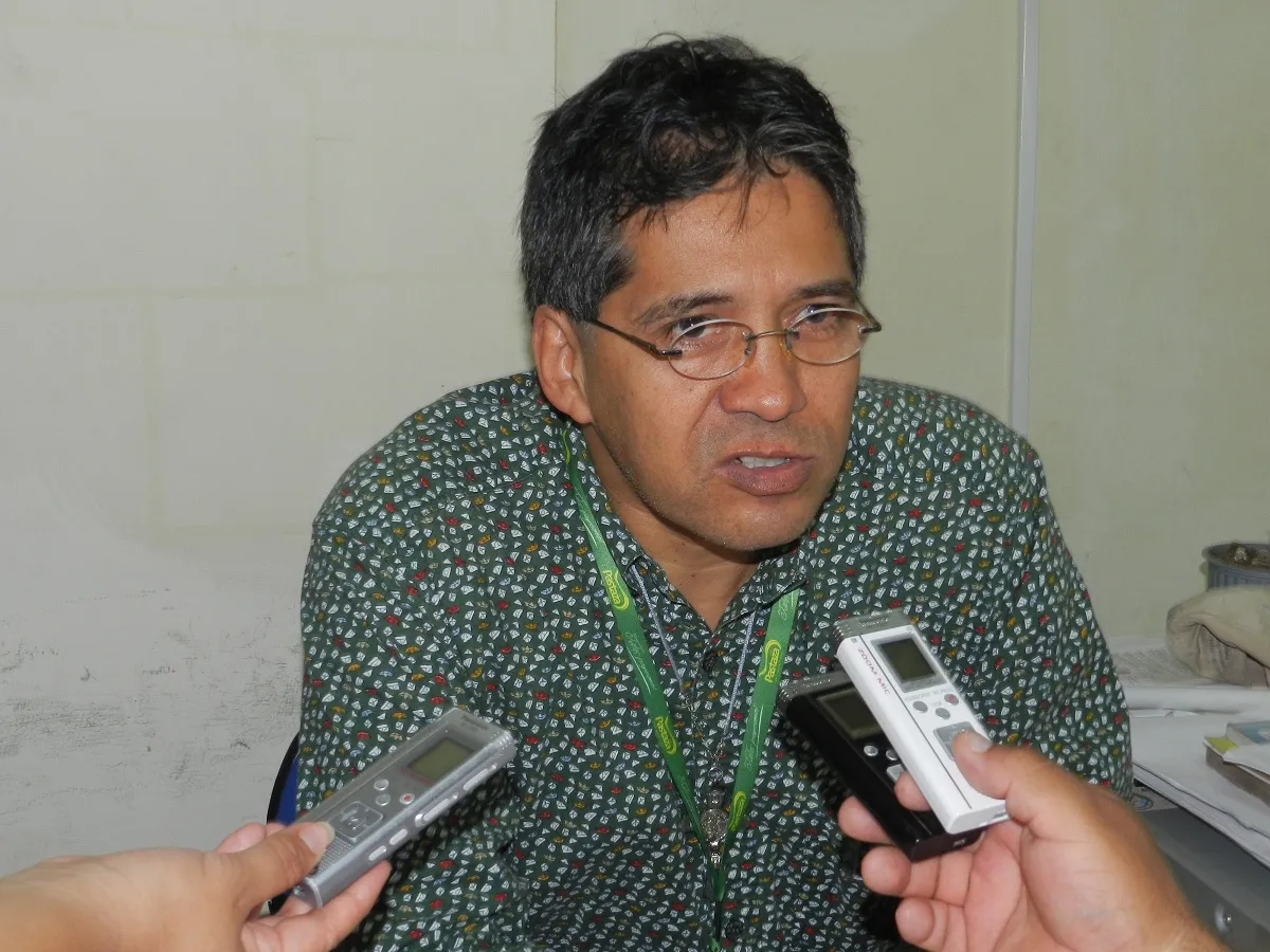 Luis Yépez, director del departamento de Cultura Municipal de Pastaza