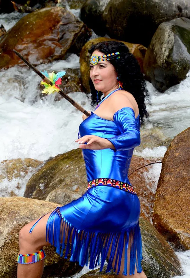 María Antonia Aguinda, cantautora Amazónica