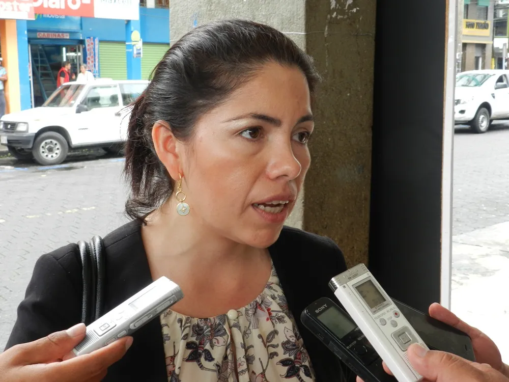 Deysi Ortiz, Coordinadora Zonal 3 del Ministerio de Transporte y Obras Públicas