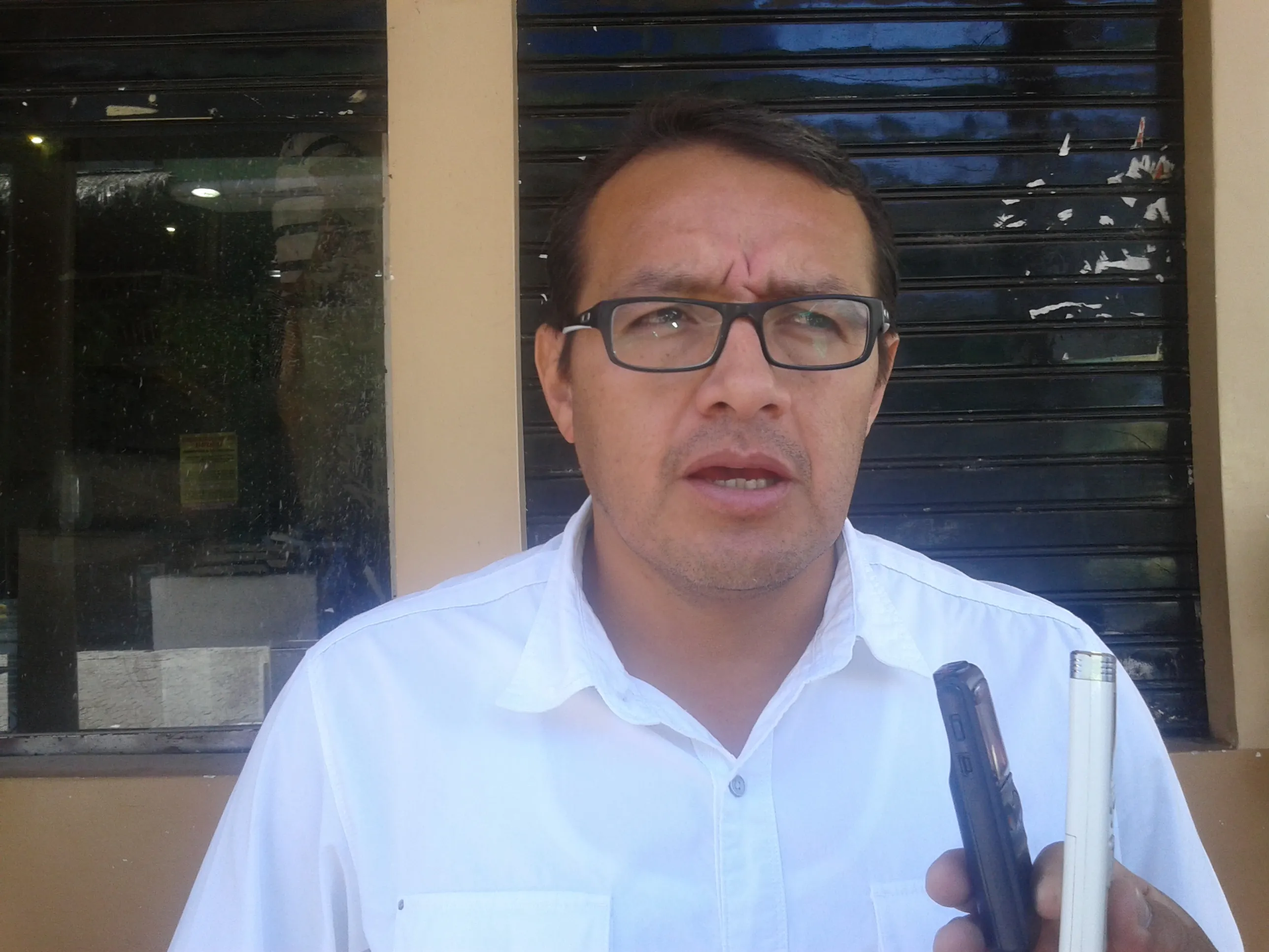 Ing. Elías Jachero, presidente (e) de la Cruz Roja de Pastaza