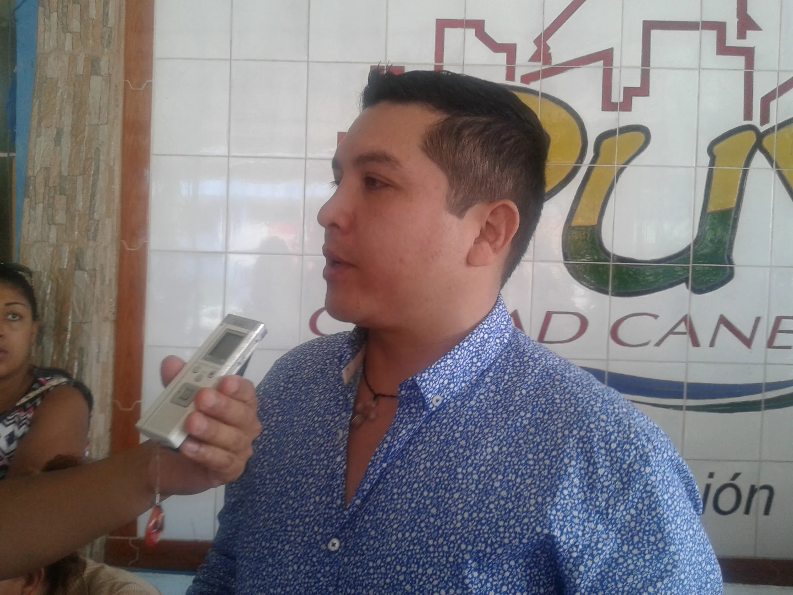 El presidente de la Pre Asociación de servidores turísticos para diversión nocturna, Carlos Haro
