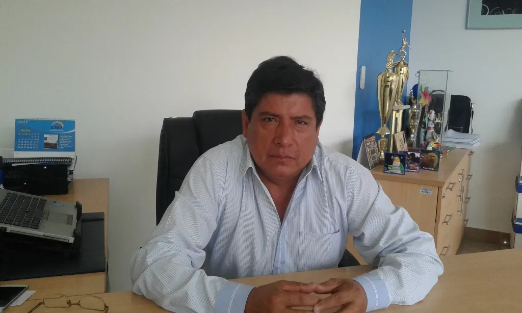 Edwin Barba, gerente de la CNT de Pastaza