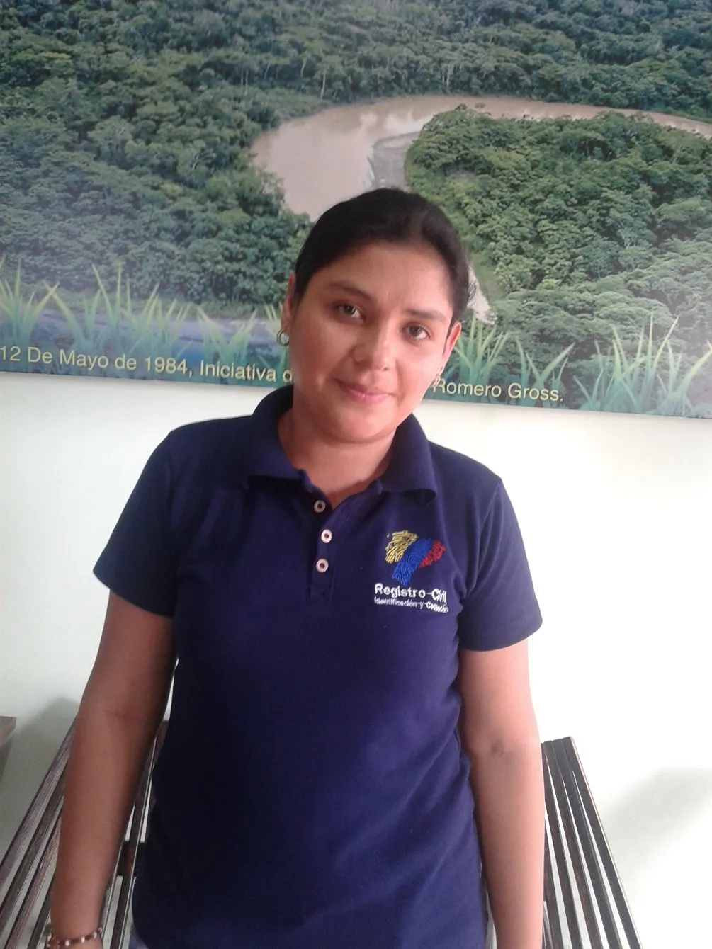Ingeniera Karina Salazar directora del Registro Civil y Cedulación de Pastaza