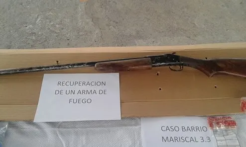ARMA DE FUEGO RECUPERADA POR LA POLICÍA JUDICIAL DE PASTAZA
