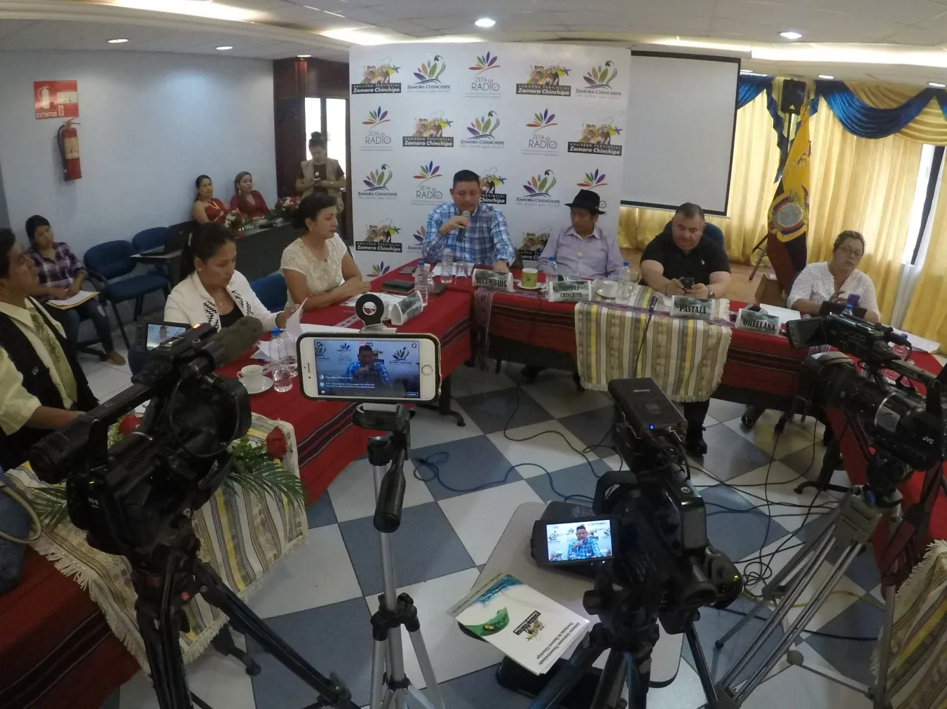 REUNIÓN DEL CONGA EN ZAMORA CHINCHIPE