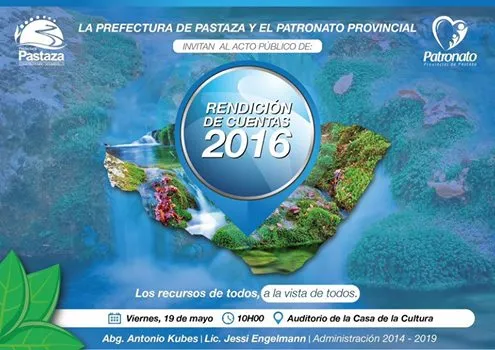 INVITACIÓN A RENDICIÓN DE CUENTAS
