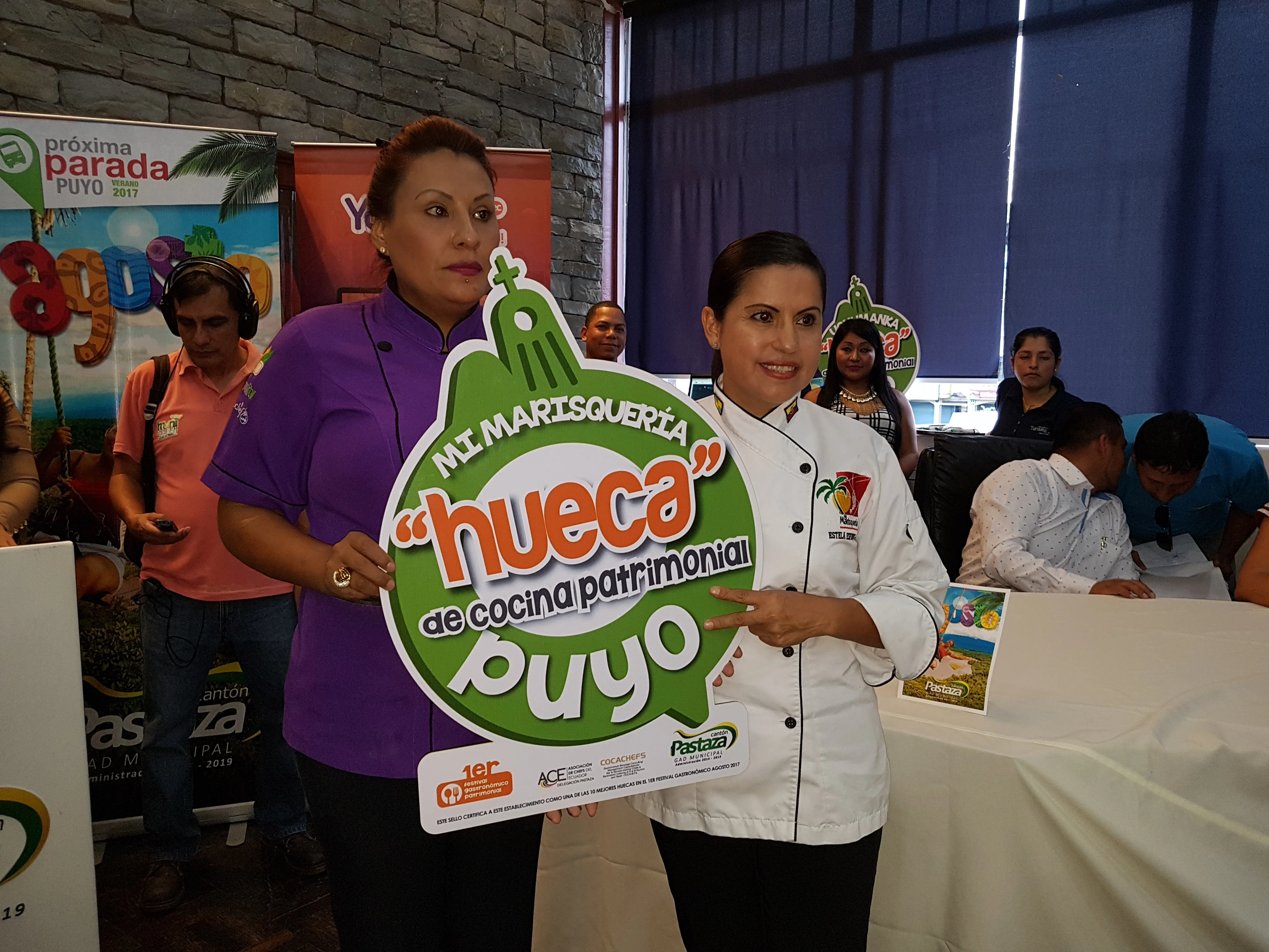 MOMENTOS DEL LANZAMIENTO DEL PROGRAMA DE FIESTAS