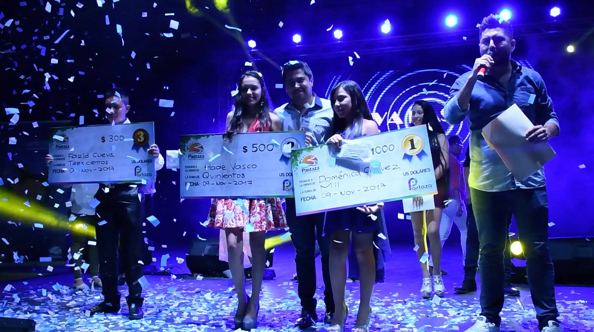 LOS GANADORES DE ESTE FESTIVAL DE CANTO INTERCOLEGIAL