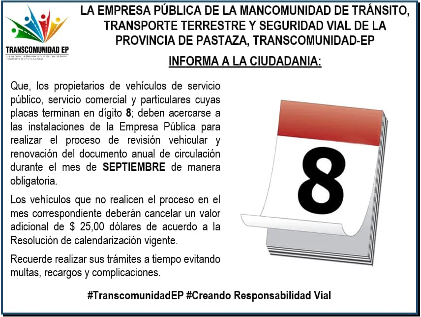 EVITE LA MULTA DE 25 DÓLARES MATRICULANDO A TIEMPO