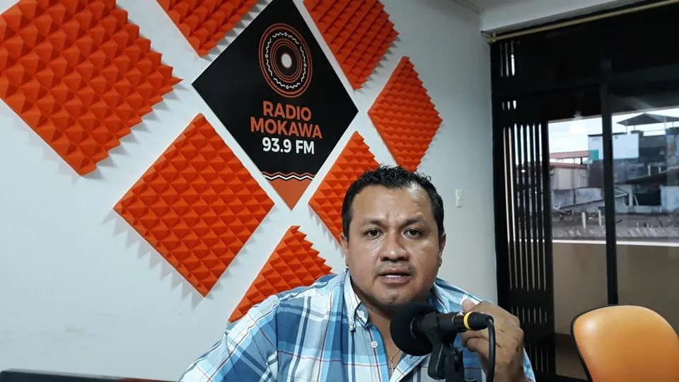 ALEX SÁNCHEZ PRESIDENTE DE LA UDT DE PASTAZA